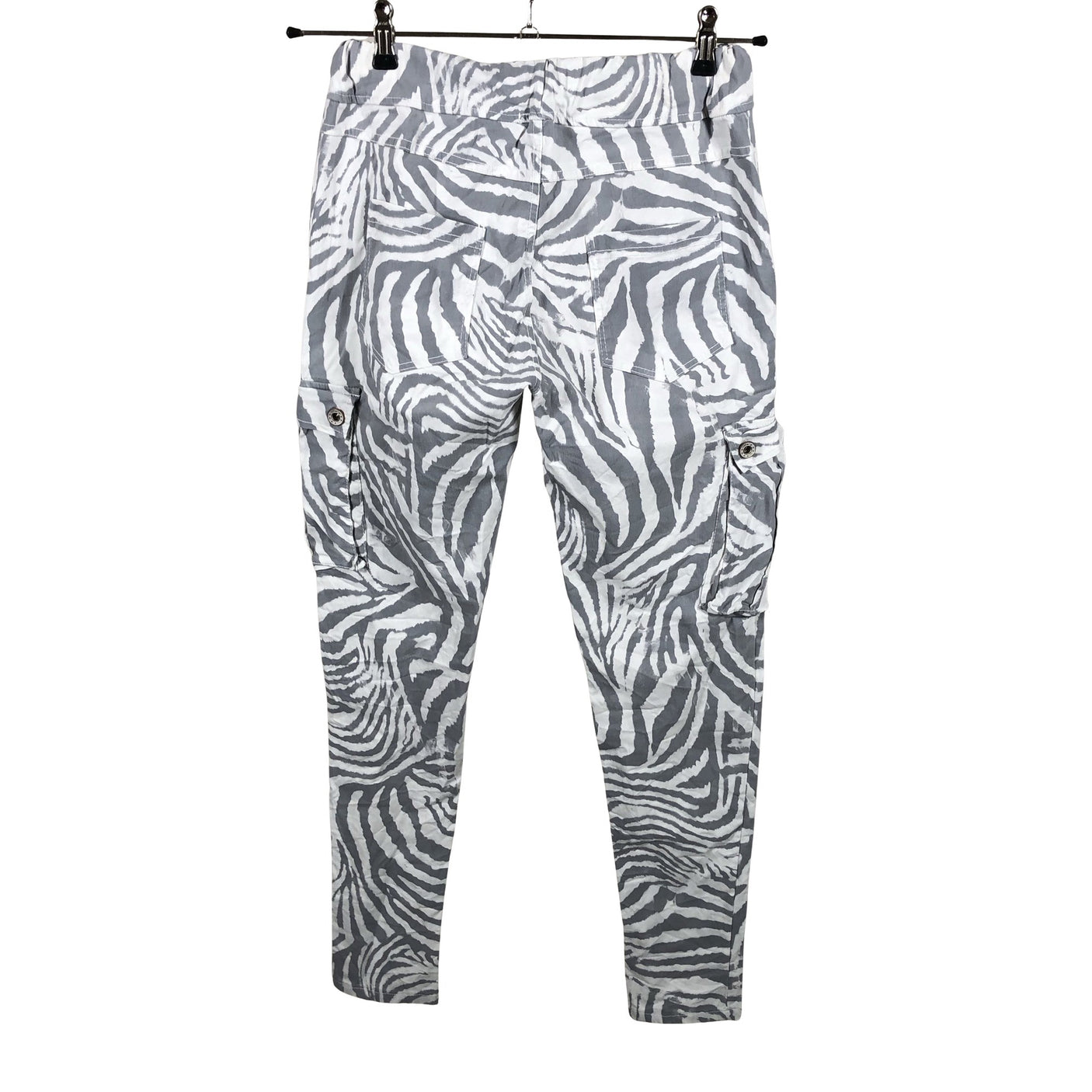 Naisten Perfect Jeans - Kangashousut, koko 38 - Harmaa (2)