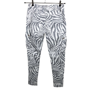 Naisten Perfect Jeans - Kangashousut, koko 38 - Harmaa (2)
