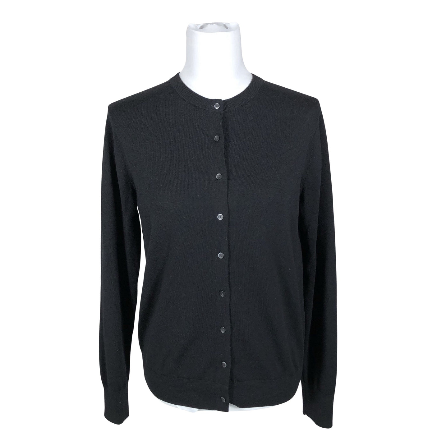 Naisten Uniqlo - Neuletakki, koko 38 - Musta (2)