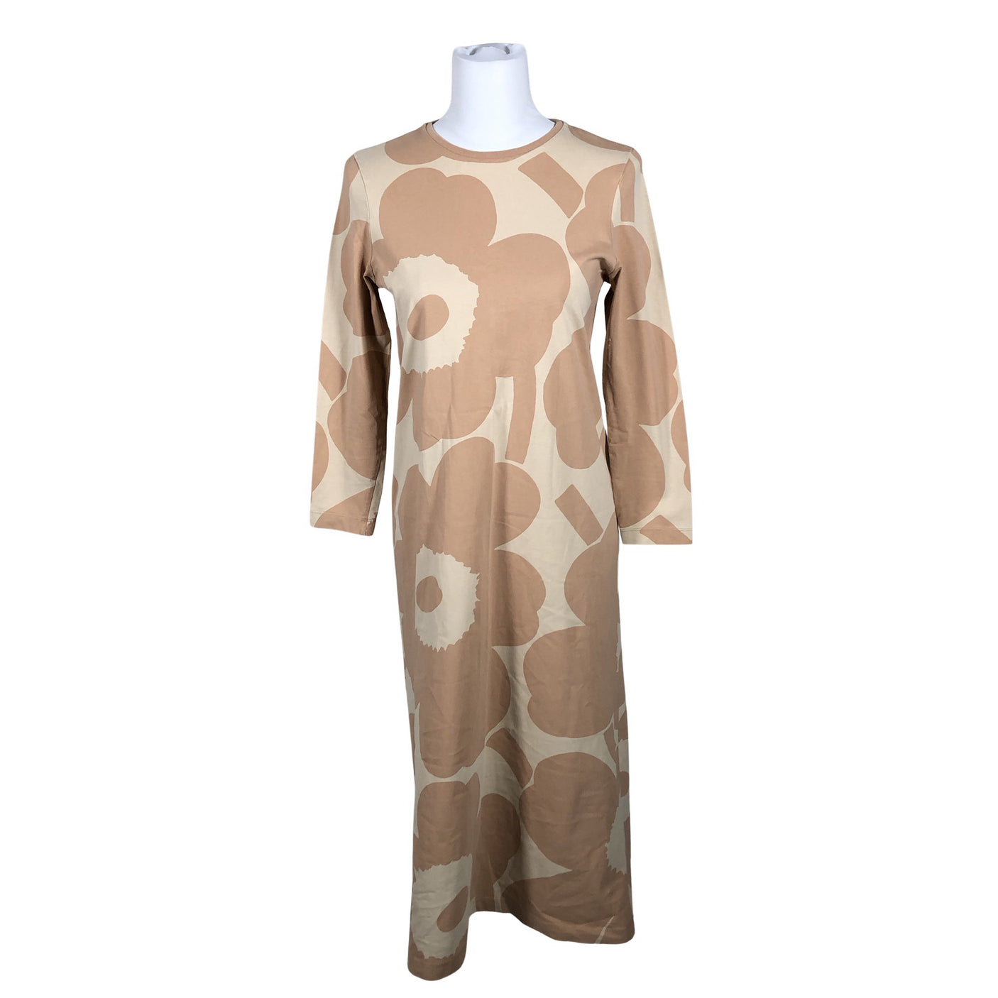Naisten Marimekko - Trikoomekko, koko 36 - Beige (1)