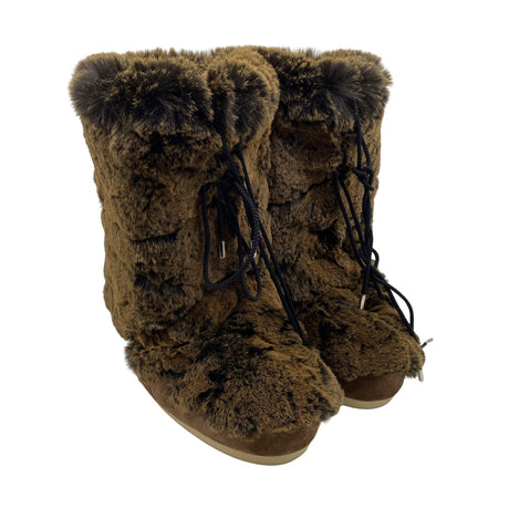 Naisten Moon Boot - Talvikengät, koko 36 - Ruskea (2)