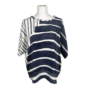 Naisten Calvin Klein - Lyhythihainen pusero, koko 40 - Sininen (2)