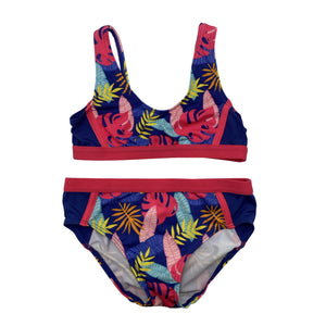 Tyttöjen Polarn O. Pyret - Bikinit, koko 122 - 128 - Sininen (1)