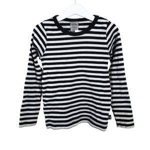 Unisex NOSH - Trikoopaita, koko 122 - 128 - Musta (1)