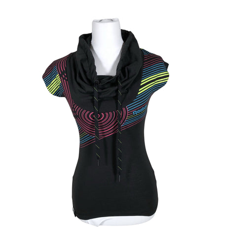 Naisten Reebok - T-paita, koko 34 - Musta ()