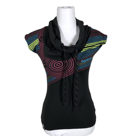 Naisten Reebok - T-paita, koko 32 - Musta (2)