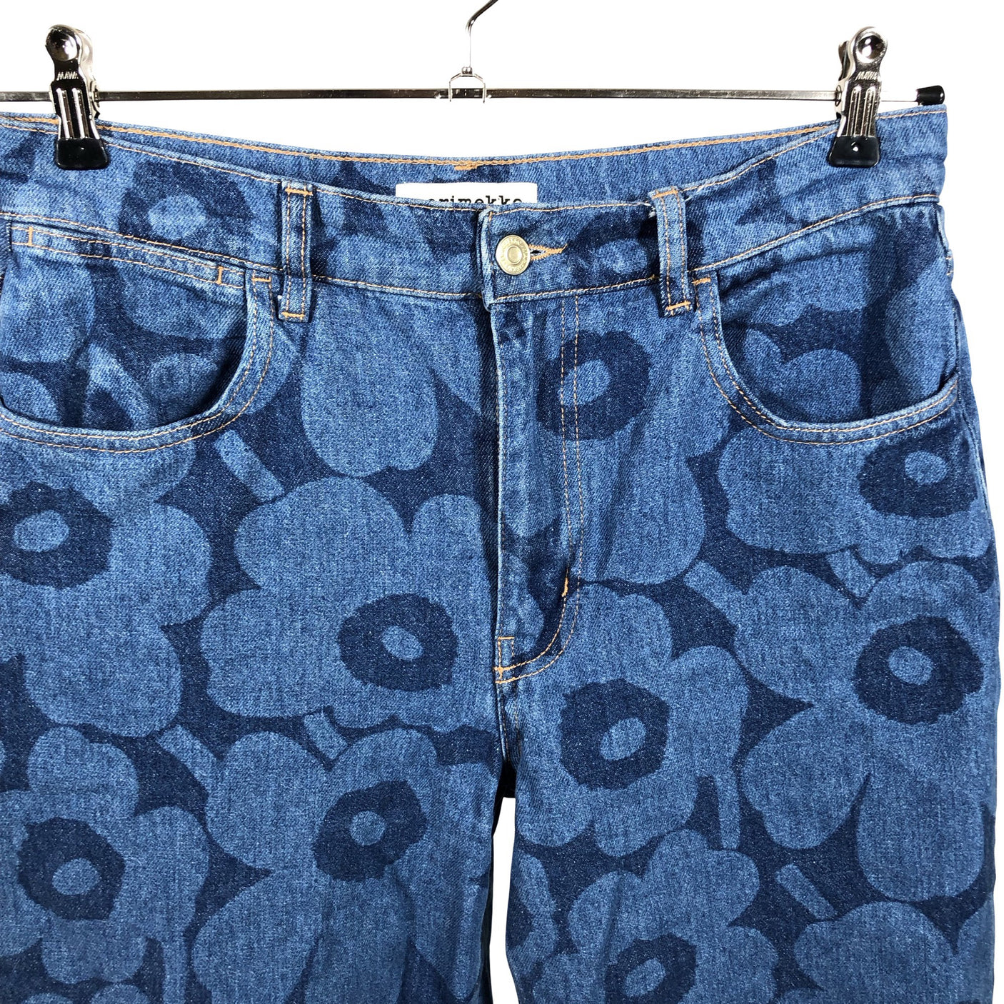 Naisten Marimekko - Farkut, koko 40 - Sininen (2)