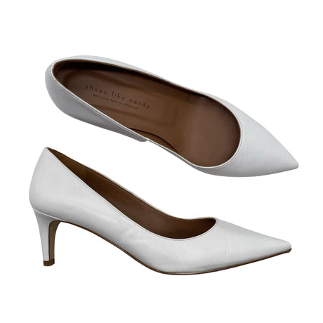 Naisten Shoes like candy - Korkokengät, koko 39 - Valkoinen ()
