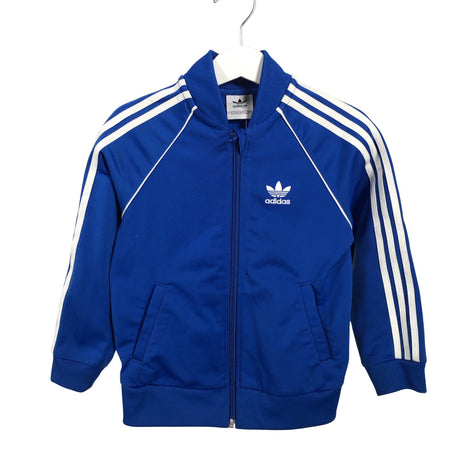 Unisex Adidas - Verryttelytakki, koko 98 - 104 - Sininen ()