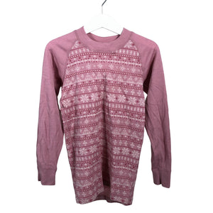 Tyttöjen Polarn O. Pyret - Kerrastopaita, koko 122 - 128 - Vaaleanpunainen (1)