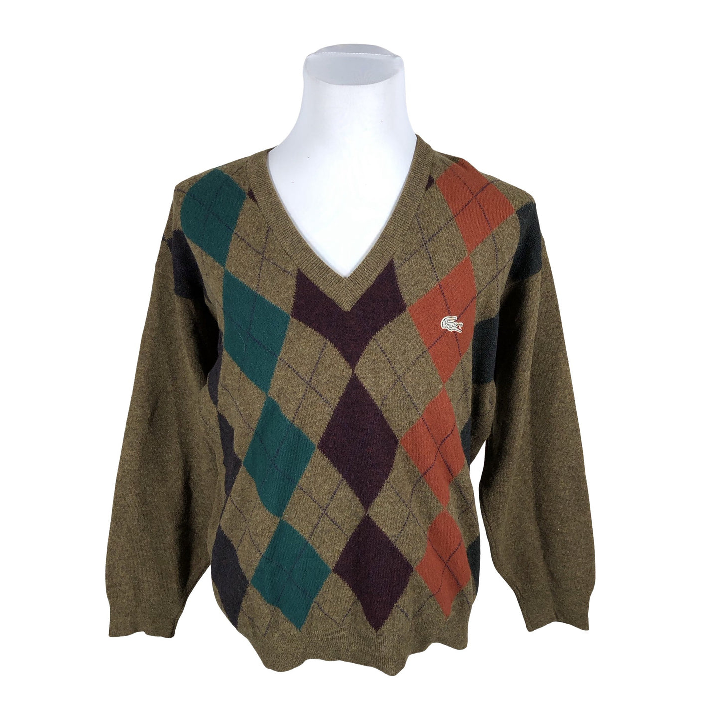 Miesten Lacoste - Neulepaita, koko L - Ruskea (1)