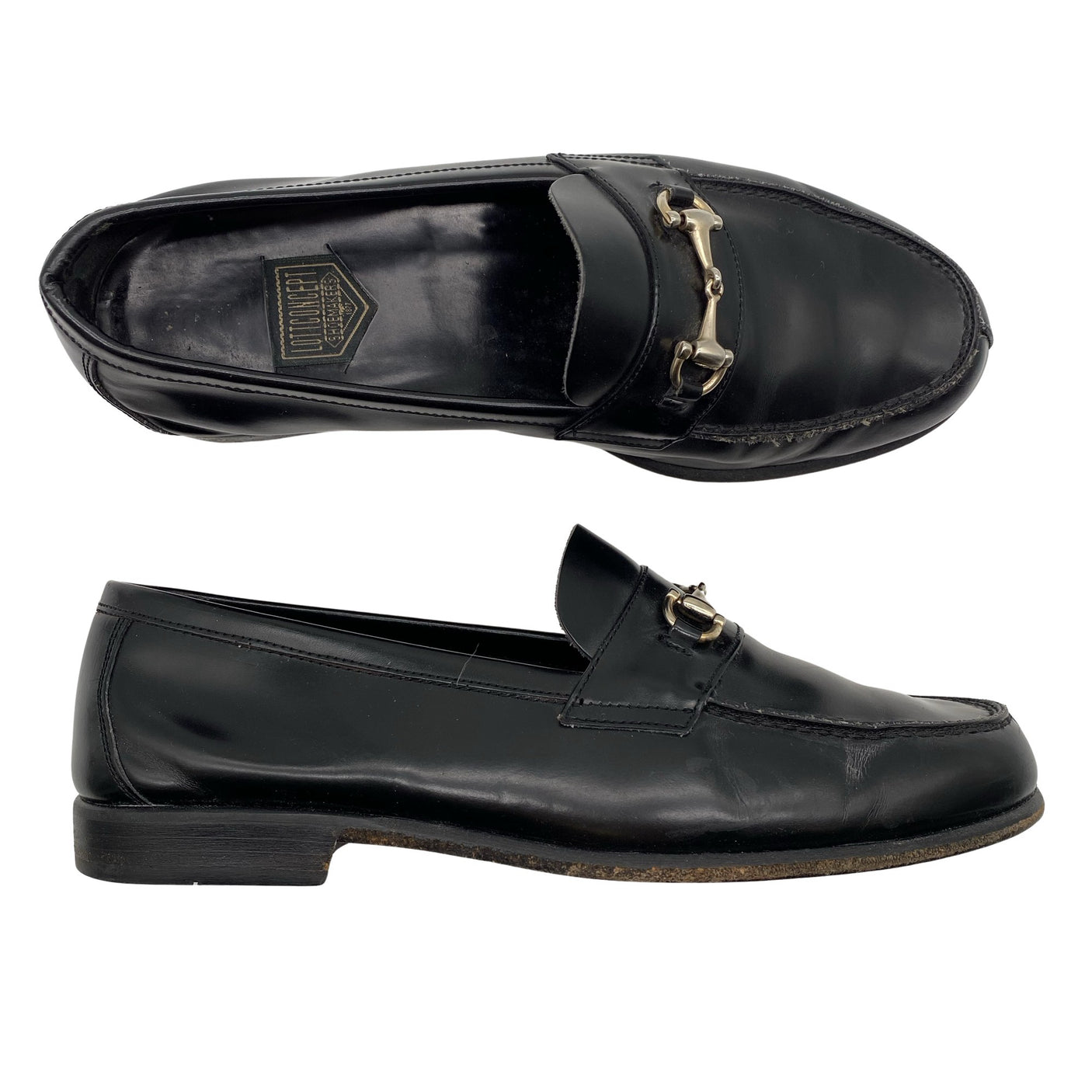 Naisten Lottconcept - Loaferit, koko 42 - Musta (1)