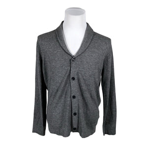 Miesten Massimo Dutti - Neuletakki, koko L - Harmaa (1)