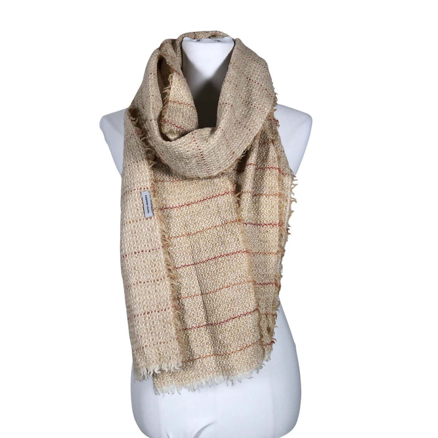 Naisten Kelpman Textile - Kaulaliina, koko Ei kokoa - Beige (2)