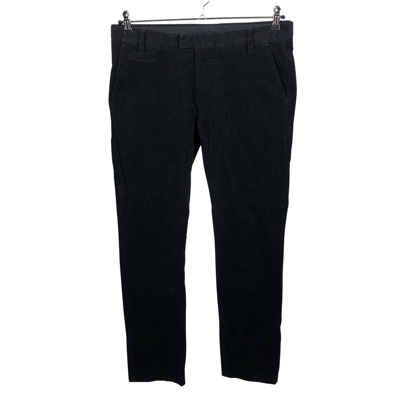 Miesten Riley - Samettihousut, koko L - Musta (1)