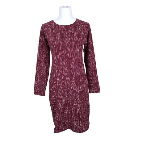 Naisten Nanso - Trikoomekko, koko 36 - Viininpunainen (2)