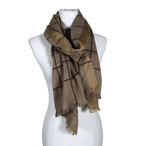 Unisex Jim Thompson - Huivi, koko Maxi - Beige (2)