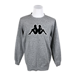Miesten Kappa - Collegepaita, koko XL - Harmaa (1)