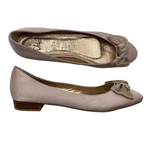 Naisten Chic Femme - Juhlaballerinat, koko 40 - Vaaleanpunainen (1)