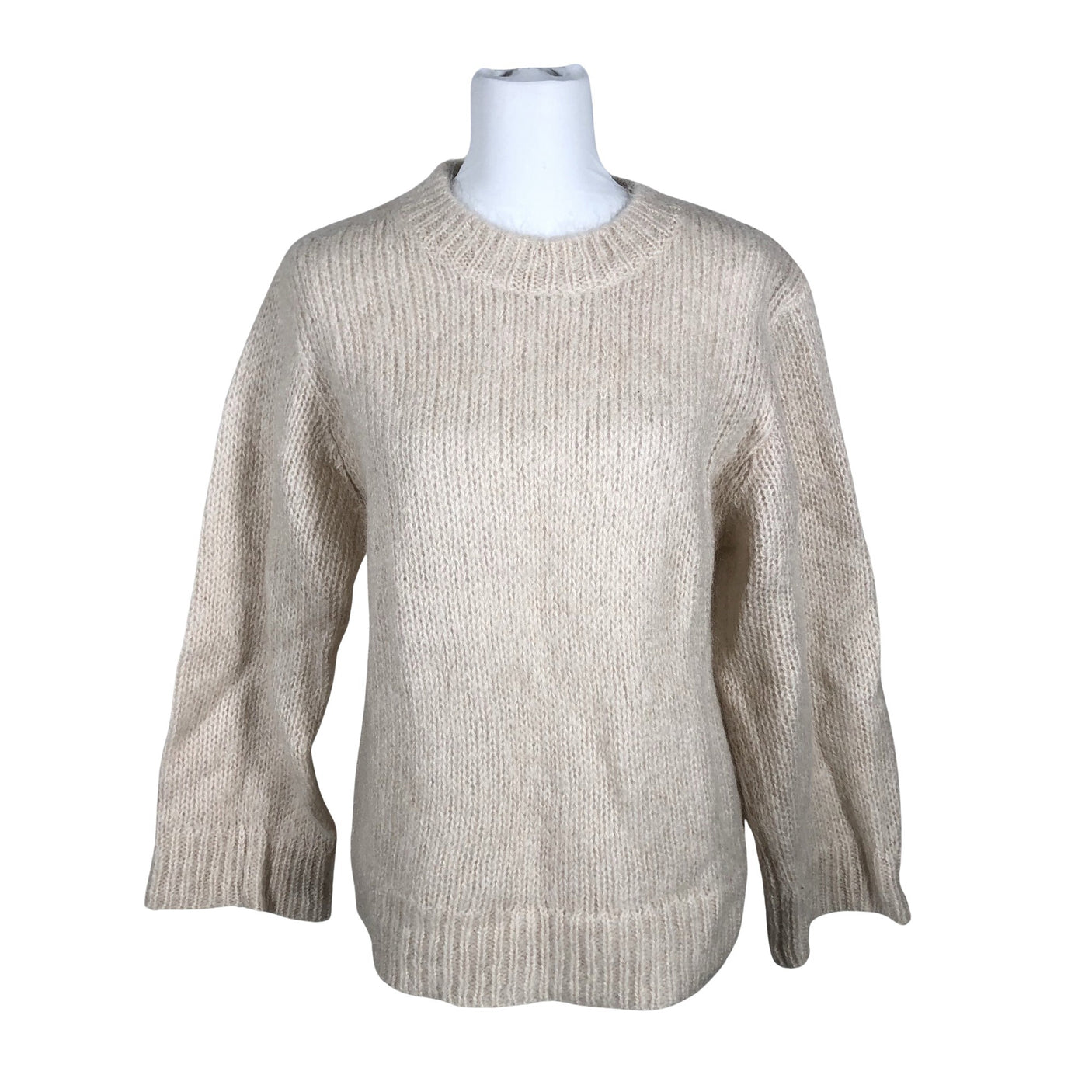 Naisten Lindex - Neulepaita, koko 40 - Beige (2)