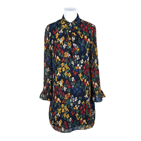 Naisten Tory Burch - Sifonkimekko, koko 38 - Sininen ()