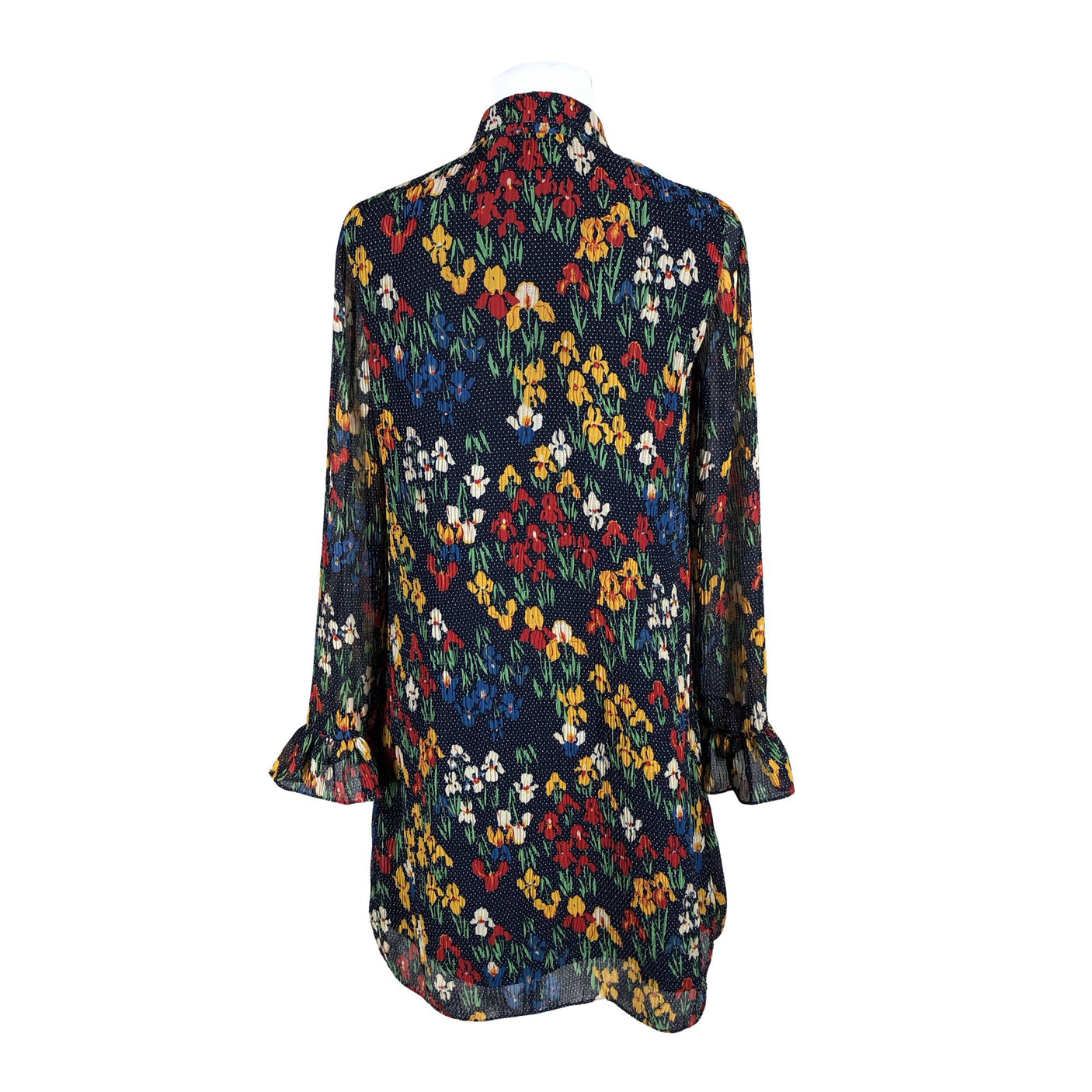 Naisten Tory Burch - Sifonkimekko, koko 38 - Sininen (3)