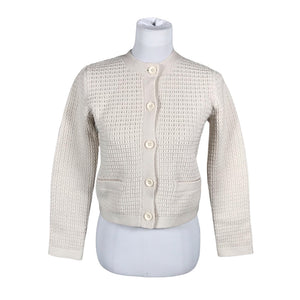Naisten Uniqlo - Neuletakki, koko 34 - Luonnonvalkoinen (1)