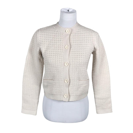 Naisten Uniqlo - Neuletakki, koko 34 - Luonnonvalkoinen ()