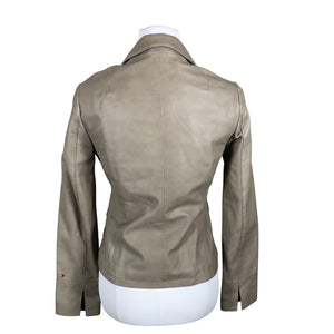Naisten Tommy Hilfiger - Nahkatakki, koko 36 - Beige (2)