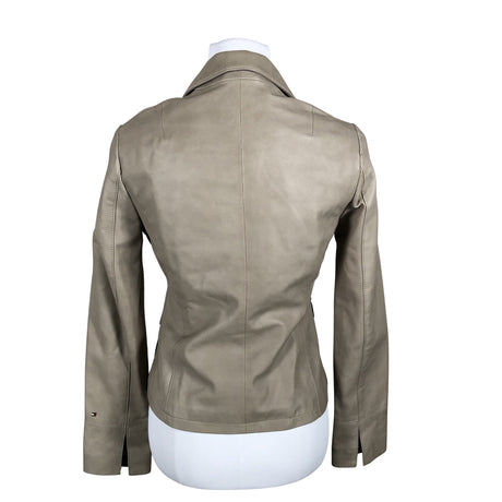 Naisten Tommy Hilfiger - Nahkatakki, koko 36 - Beige (2)