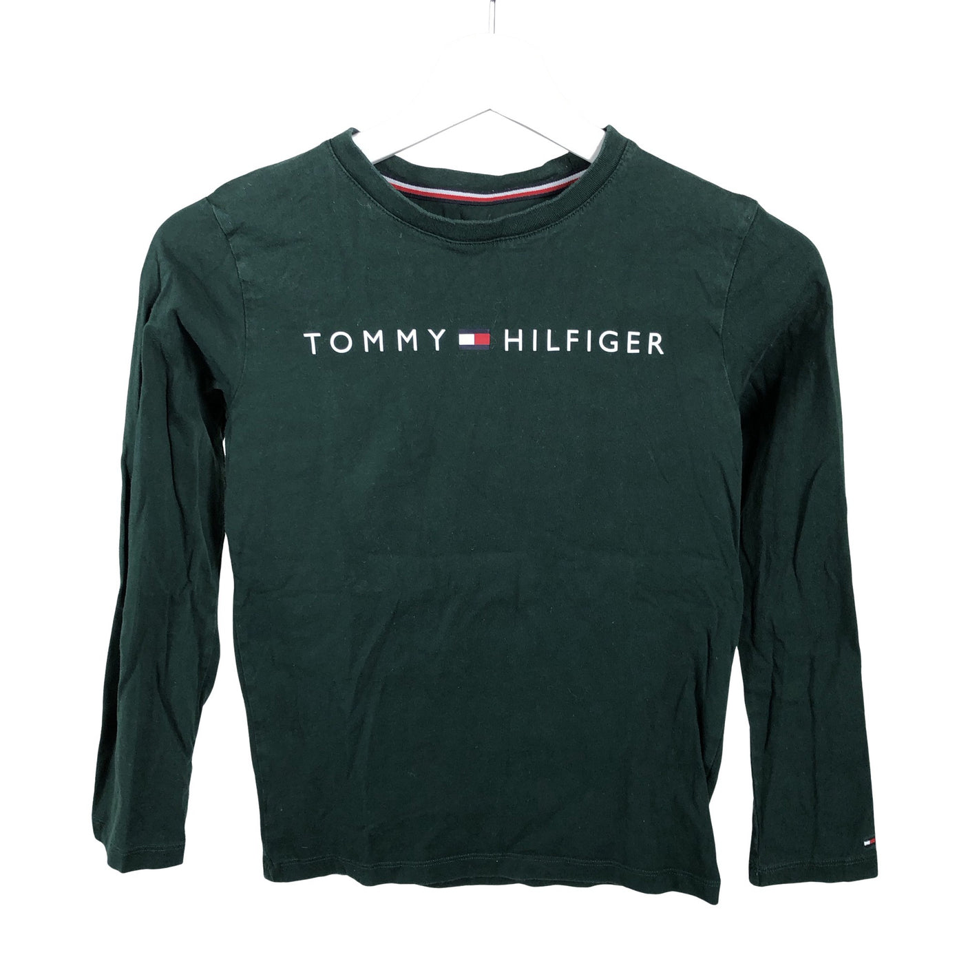 Unisex Tommy Hilfiger - Trikoopaita, koko 146 - 152 - Vihreä (1)
