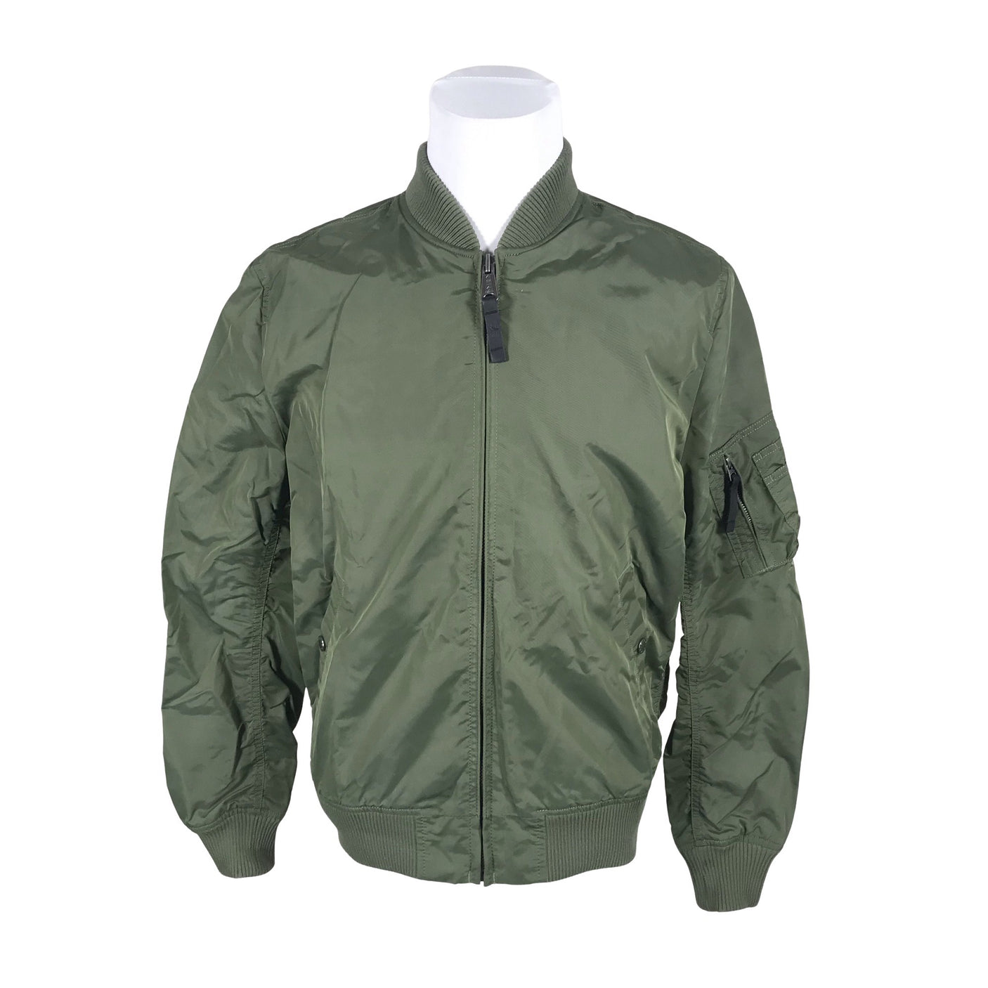 Miesten Alpha Industries - Ulkoilutakki, koko L - Vihreä (1)