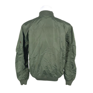 Miesten Alpha Industries - Ulkoilutakki, koko L - Vihreä (2)