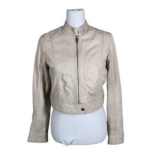Naisten ROCKANDBLUE - Nahkatakki, koko 40 - Beige (2)