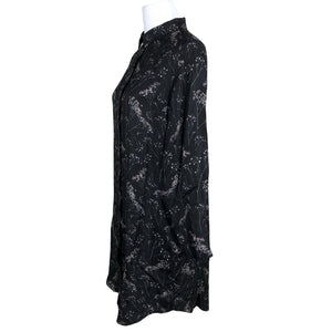 Naisten Uhana Design - Sifonkimekko, koko 38 - Musta (4)