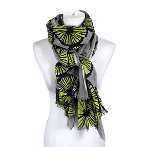 Naisten Handmade - Huivi, koko Maxi - Harmaa (2)