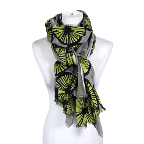 Naisten Handmade - Huivi, koko Maxi - Harmaa (2)