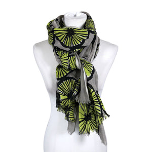 Naisten Handmade - Huivi, koko Maxi - Harmaa (1)