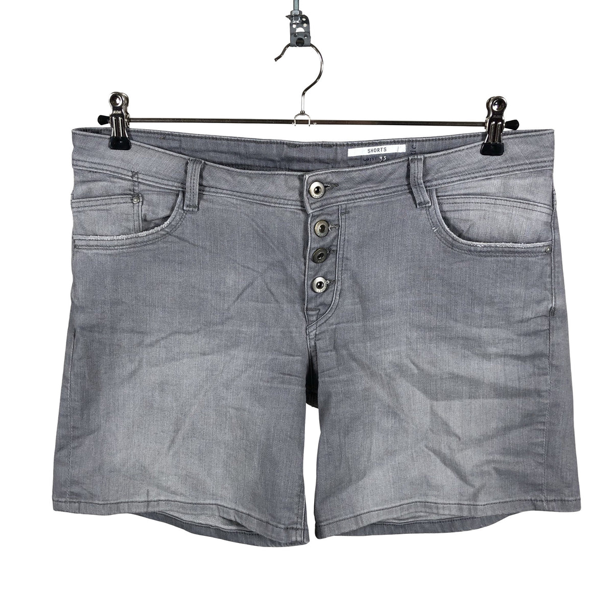 Naisten Esprit - Farkkushortsit, koko W33 - Harmaa (1)