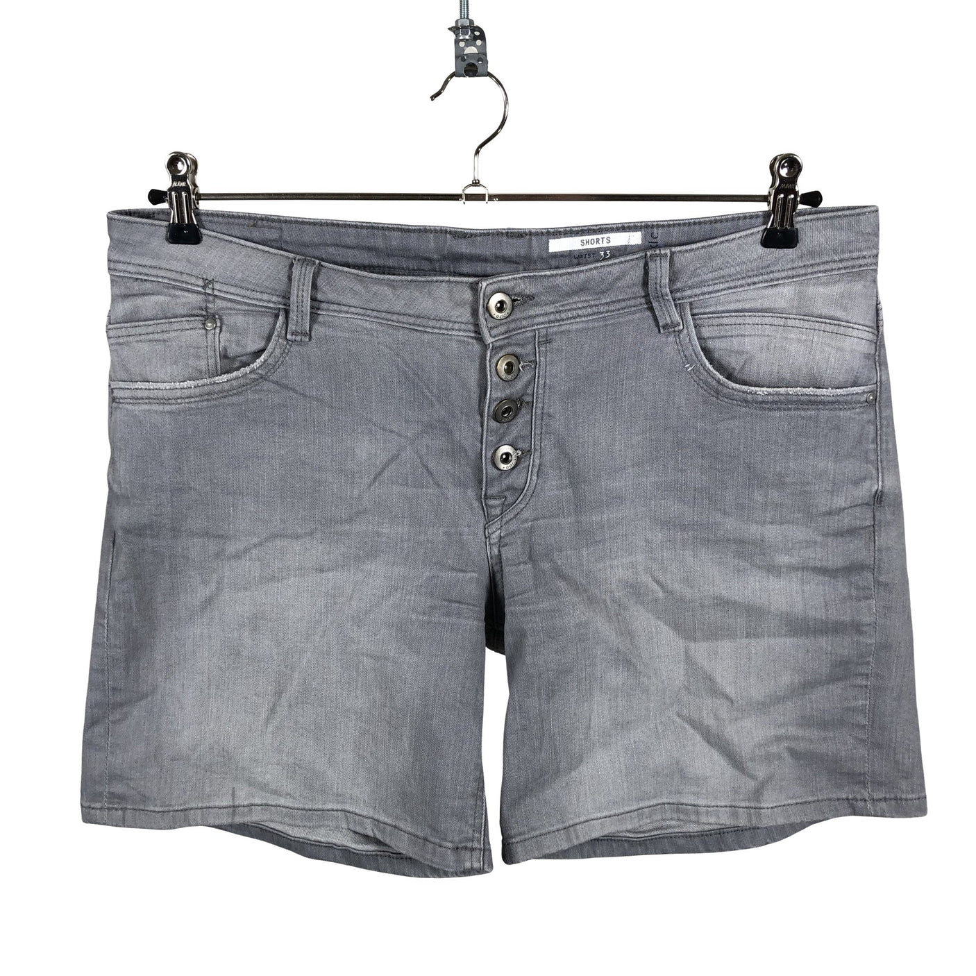 Naisten Esprit - Farkkushortsit, koko W33 - Harmaa (2)