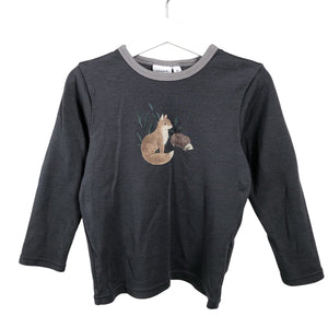 Poikien Name It - Kerrastopaita, koko 98 - 104 - Harmaa (1)