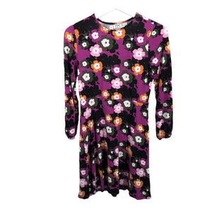 Tyttöjen me&i - Trikoomekko, koko 146 - 152 - Violetti (1)