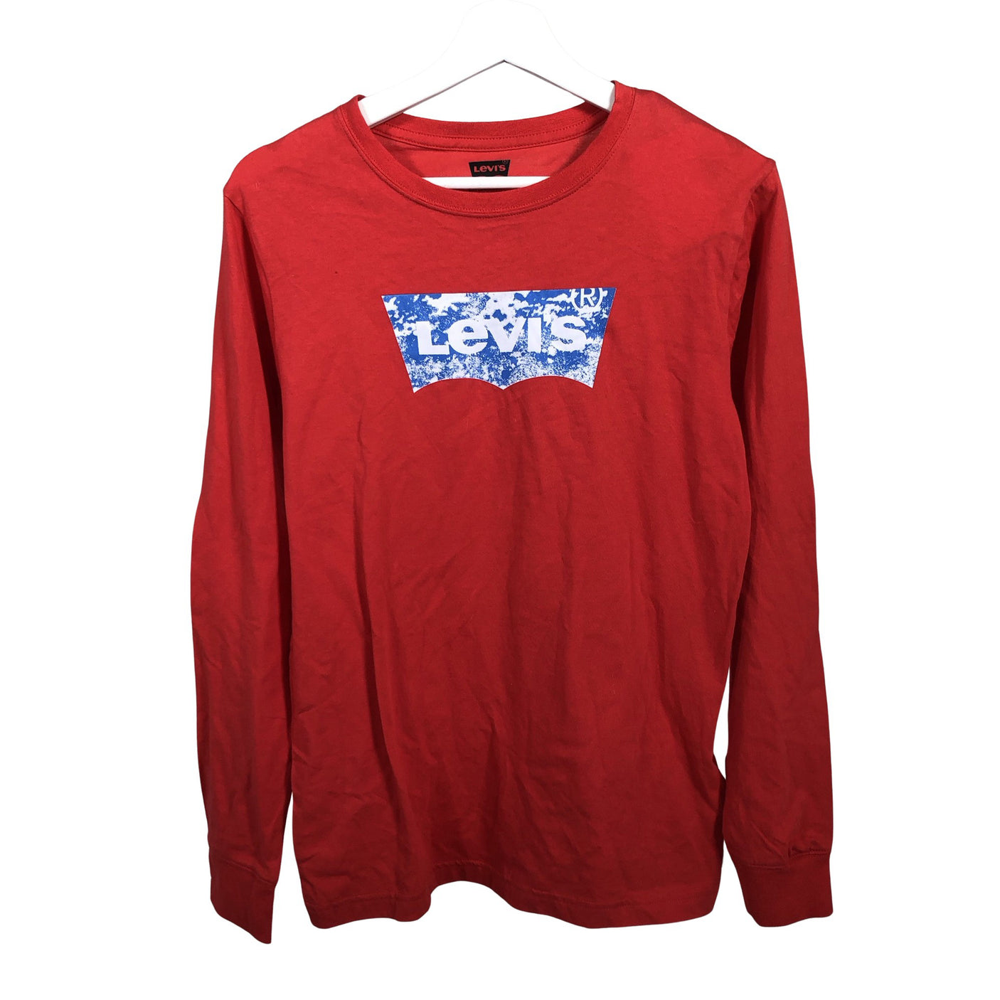 Unisex Levi's - Trikoopaita, koko 170 - 176 - Punainen (1)