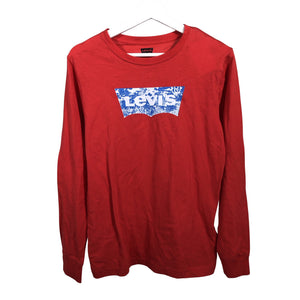 Unisex Levi's - Trikoopaita, koko 170 - 176 - Punainen (1)