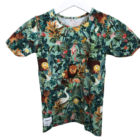 Tyttöjen Metsola - T-paita, koko 134 - 140 - Vihreä ()