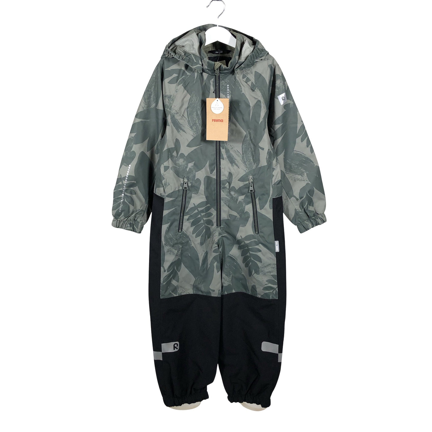 Unisex Reima - Välikausihaalari, koko 116 - 122 - Vihreä (1)