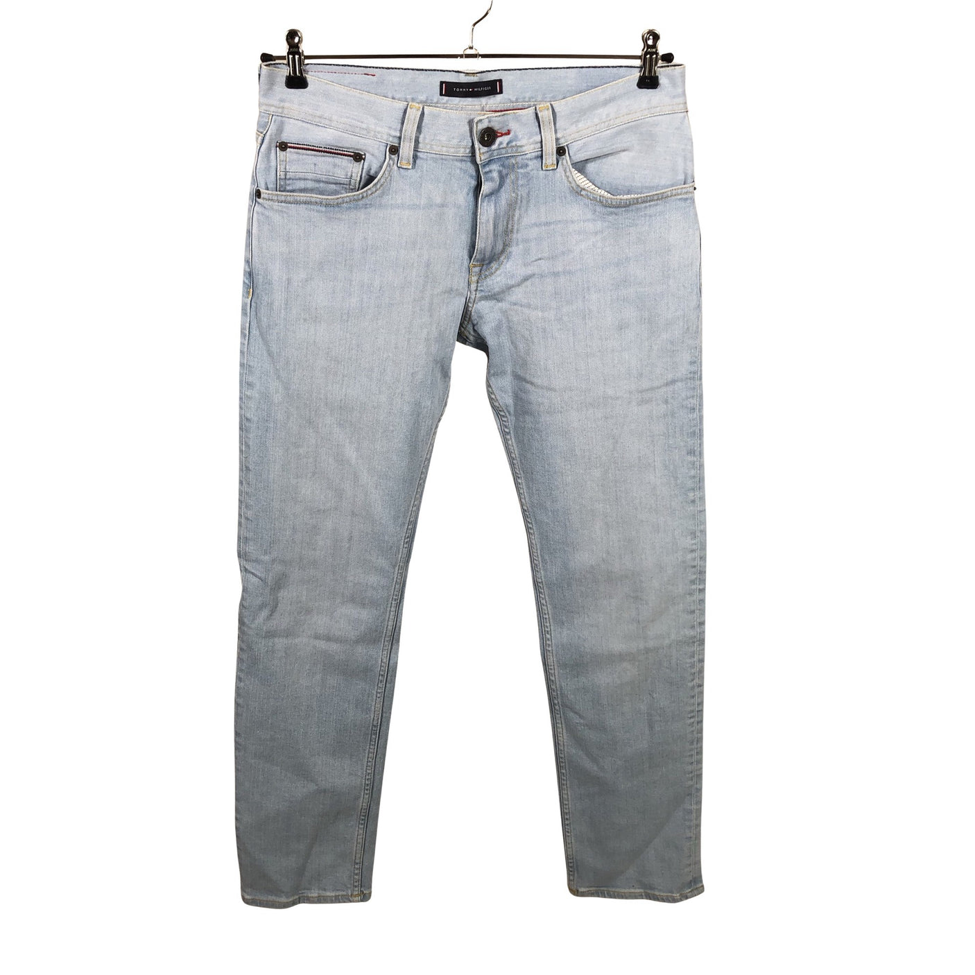 Naisten Tommy Hilfiger - Farkut, koko W33 - Vaaleansininen (2)