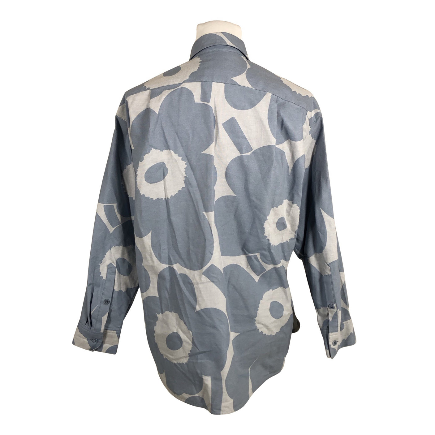 Naisten Marimekko - Kauluspaita, koko 34 - Sininen (4)