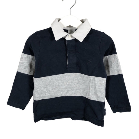 Unisex Polarn O. Pyret - Trikoopaita, koko 92 - 98 - Sininen (2)