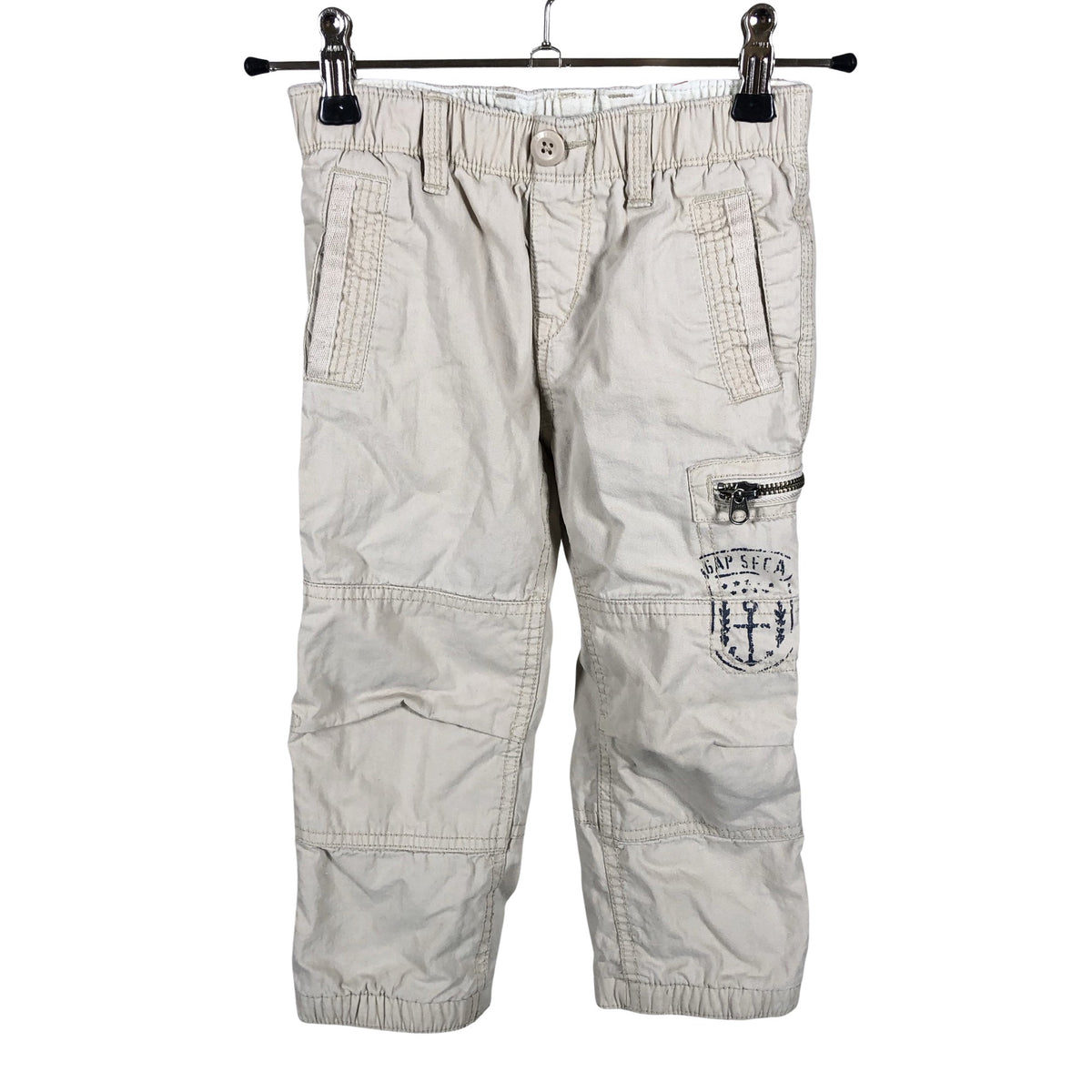 Unisex Gap - Kangashousut, koko 92 - 98 - Beige (1)